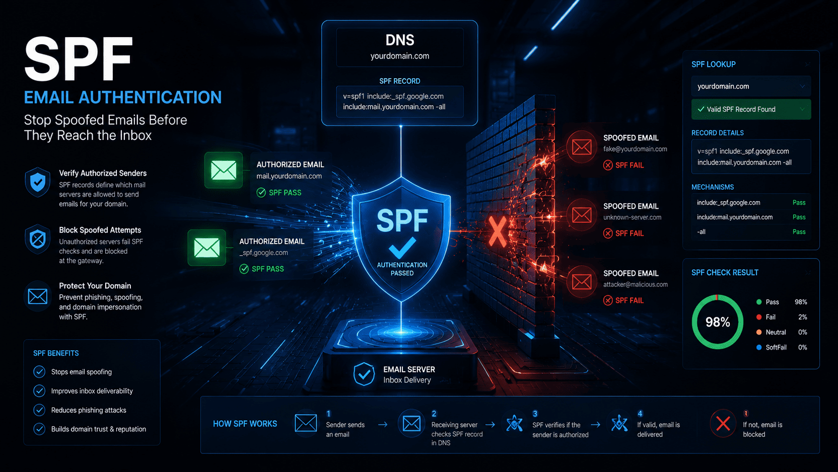How SPF Records Stop Email Fraud (Plain Guide)